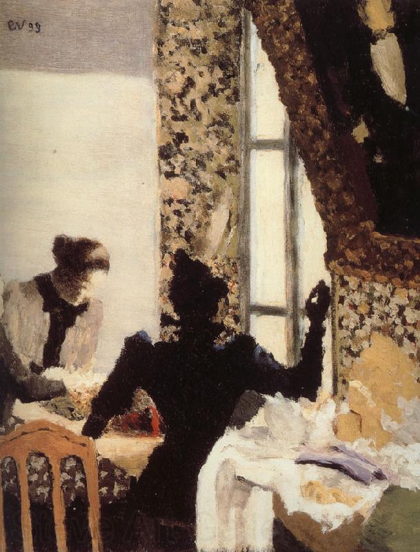 Edouard Vuillard Threading France oil painting art